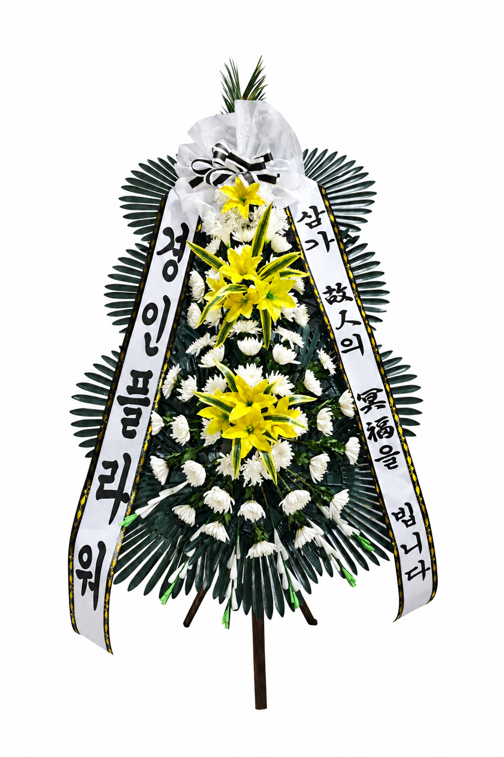 근조 3단 화환 기본형 이미지